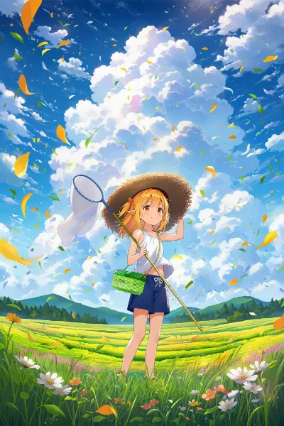金髪エルフのいる夏