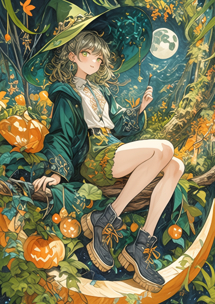 ハロウィンキャラクターデザイン