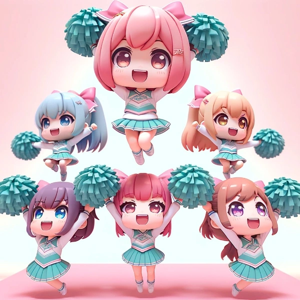 チアリーダー　（8枚）