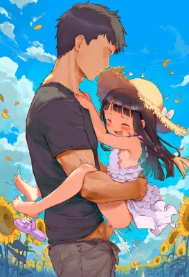 麦わらワンピの淫乱娘