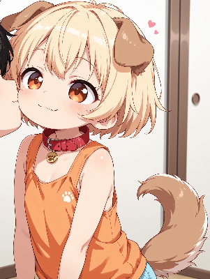 ちゅーして欲しいわんこ