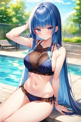 プールサイド