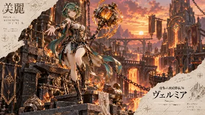 溶都に灯る星修復の祈り