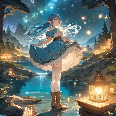 光の水辺