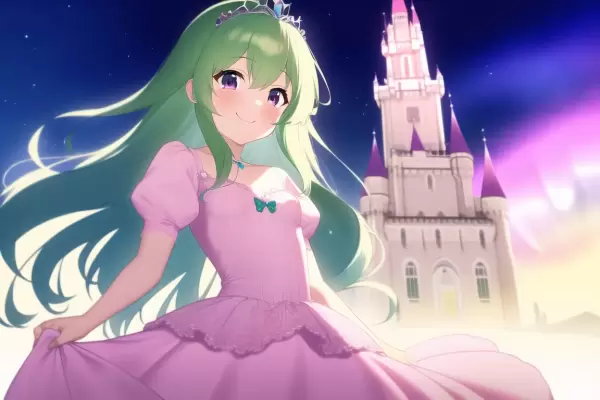 オーロラの国のお姫様