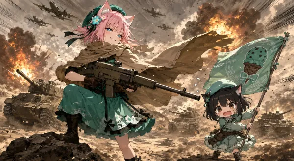 軍旗を掲げろ！