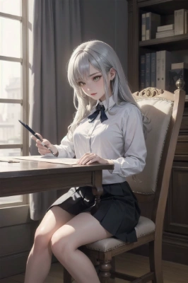 手紙を書くお姉さま