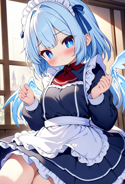 チルノ(メイド服)