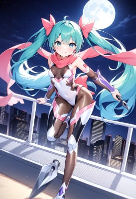 対魔忍VOCALOID　ミクとリン