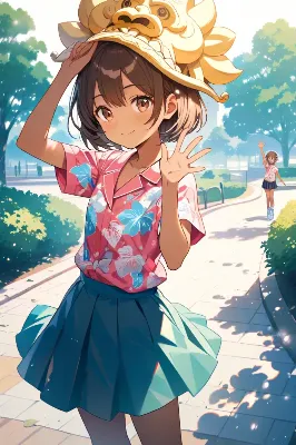 ある日の公園（ＪＳちゃん）