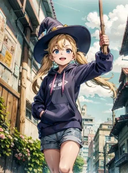 魔女の箒の使い方🧙‍♀️🧹   \"How to Use a Witch’s Broom\"