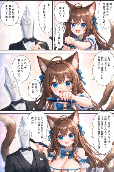 万年筆の漫画にしたかったです