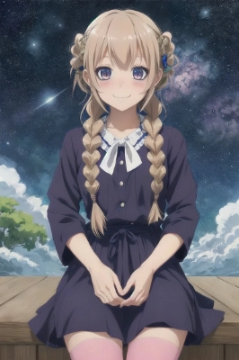 星空の下で✩.*˚
