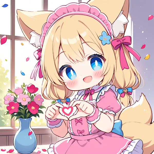 ゆるかわきつねメイドカフェ