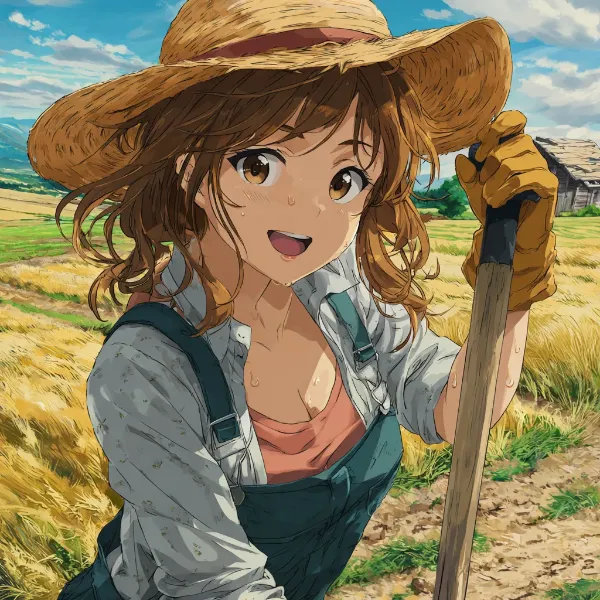 農家のお姉さん