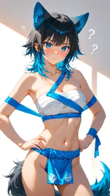 🐺 パンツゼロその3！ウル子「これが日本の伝統……？」