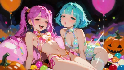 ハロウィンは甘い