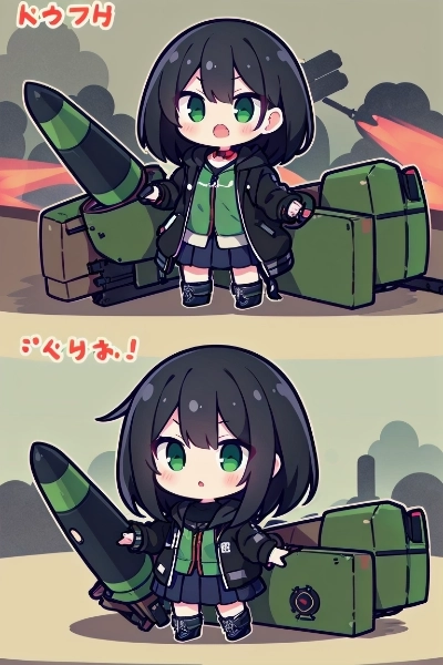 ミサイル車両 刹那(せつな)&ミサイル車両 小金井(こがねい)