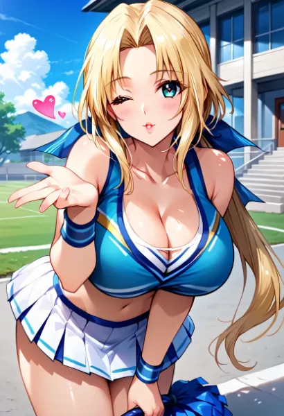 エレナ様　チアリーダー