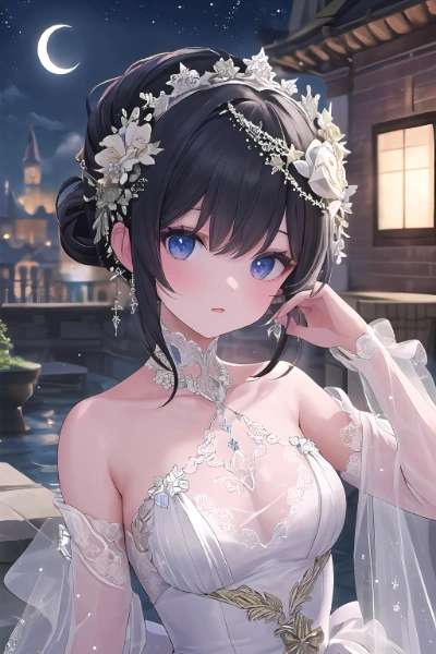 煌びやかなドレス