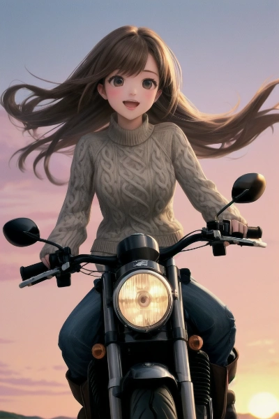 しほちゃん＠バイク