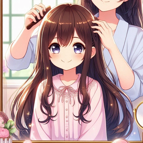 母と娘のひととき