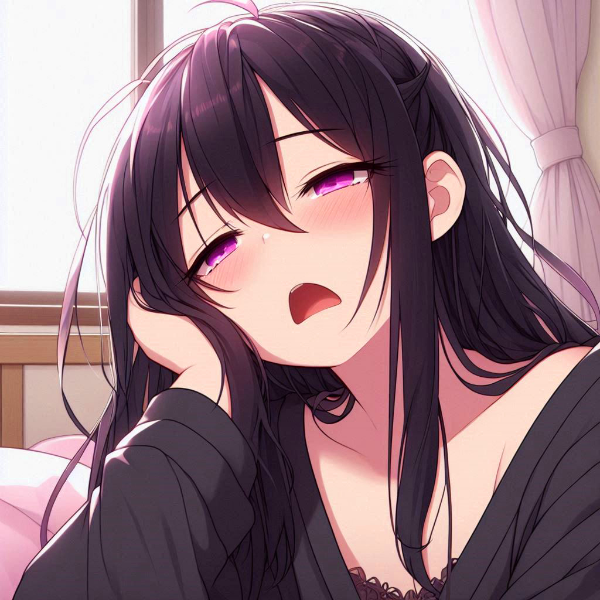 ゴールデンウィークは締切地獄だった、黒髪ロング少女★その6(4枚)