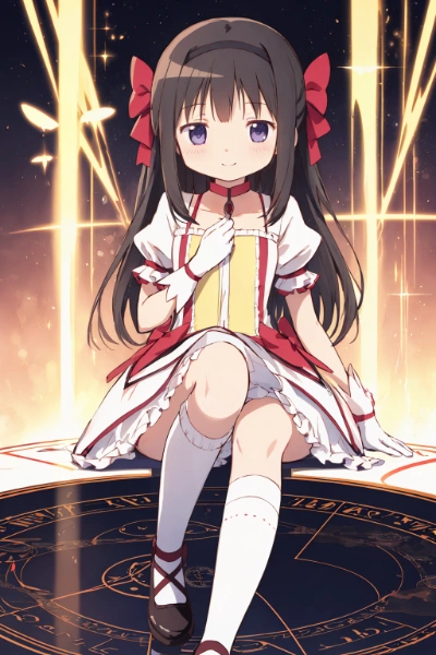 まどかコスのほむらちゃん