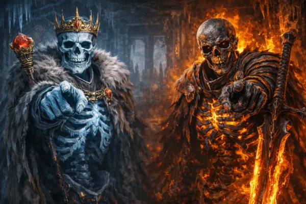 氷の王と炎の戦士、宿命の対峙