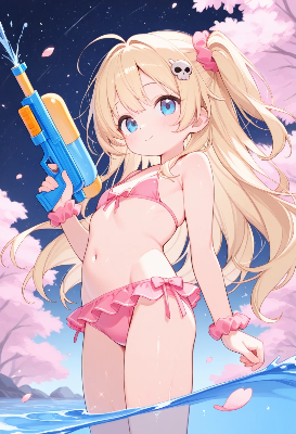 ピンクの水着4☆