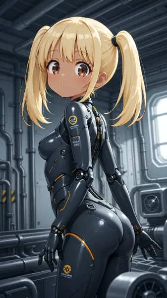 サイボーグな小麦ちゃん。