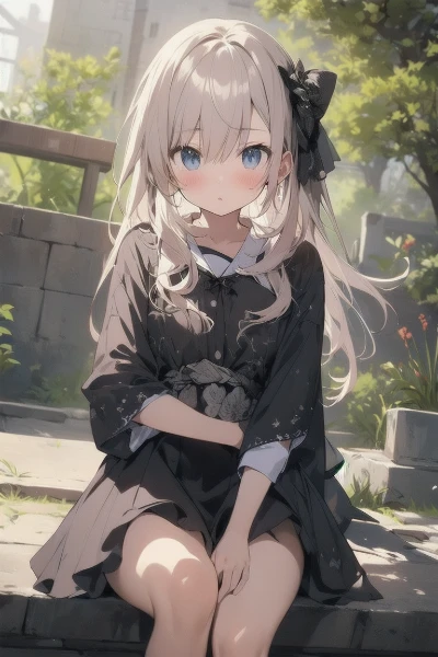 黒服の少女