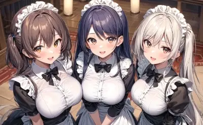 見習いメイド達