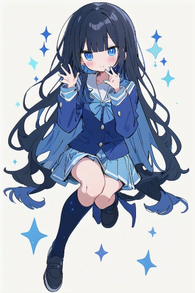 黒髪の少女