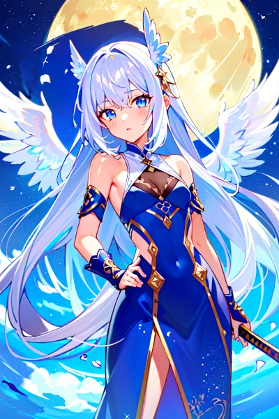 White hair