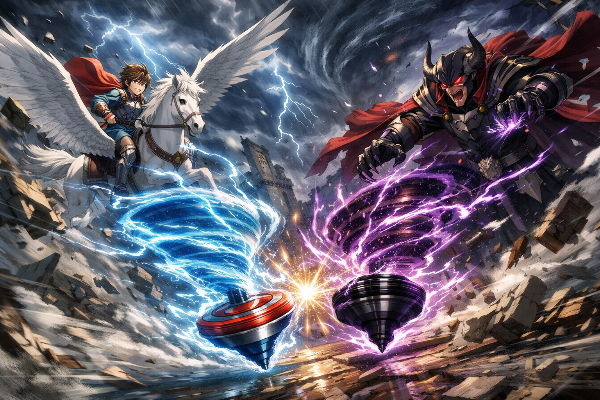 天空独楽バトル最終戦