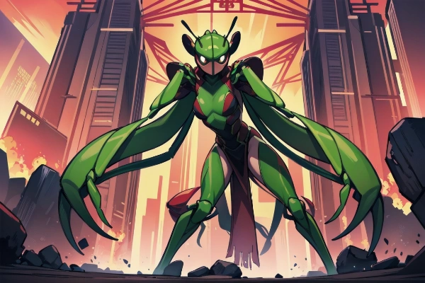 カマキリヴィラン。