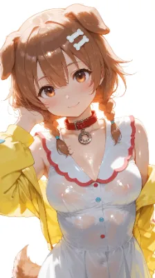 あついね