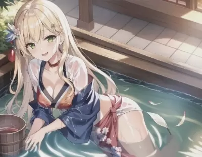 極楽～。