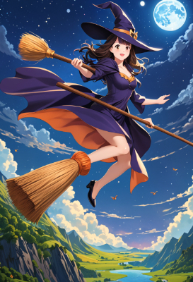 月と魔女