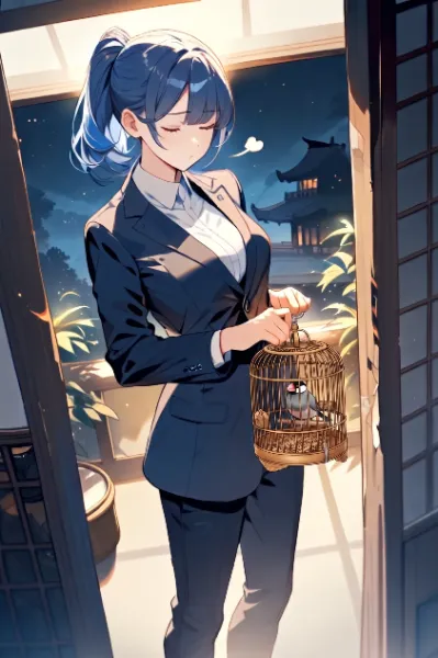 文鳥（ＪＳちゃん）