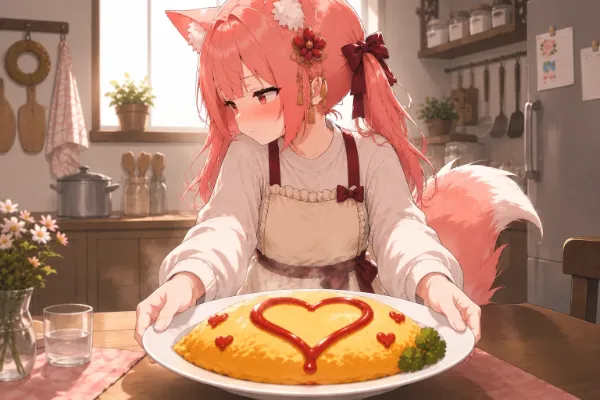 ツンデレオムライス