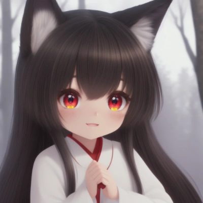 狐耳巫女