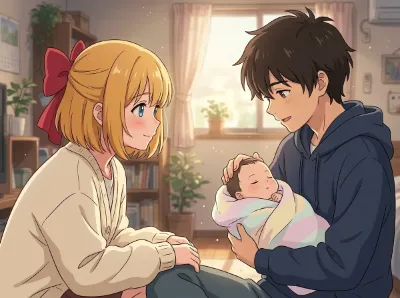 お兄ちゃんあやしているなー