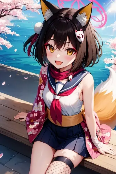 制服獣耳美少女