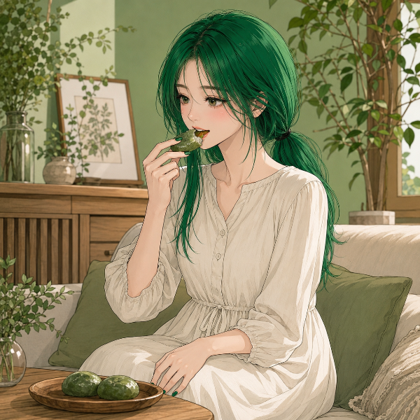 よもぎ餅（緑ちゃん）