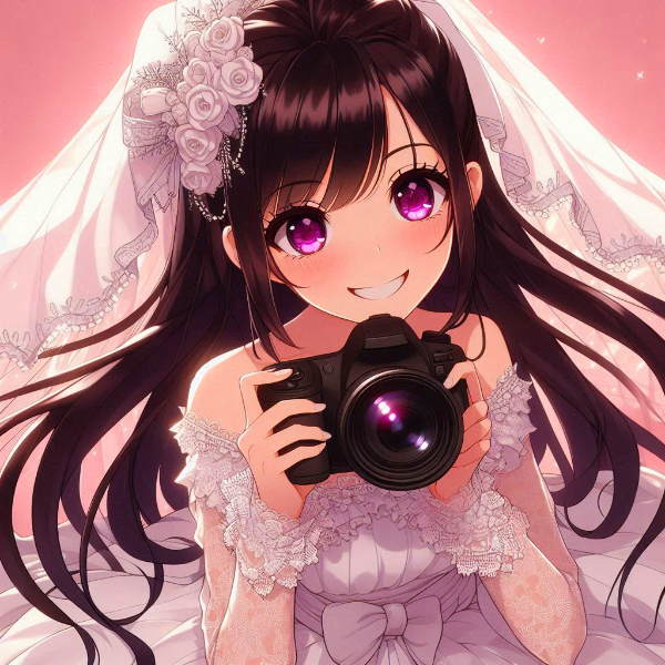 ウェディングドレスの撮影会をしている、うちの子★その3(10枚)