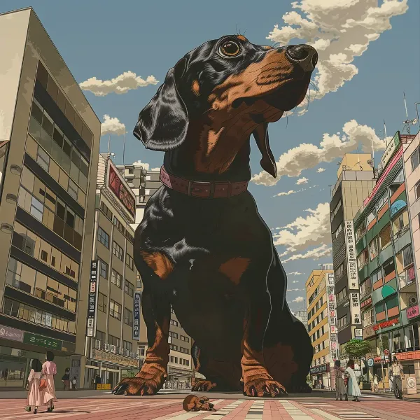 大きなワンコ🐕️