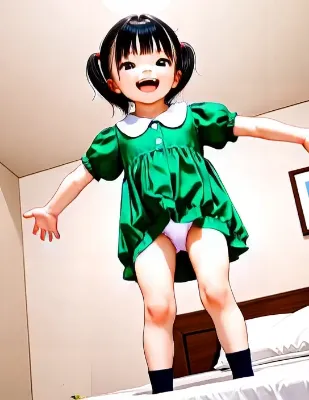 【動画】楓と逢瀬 #04 ベッドでジャンプ