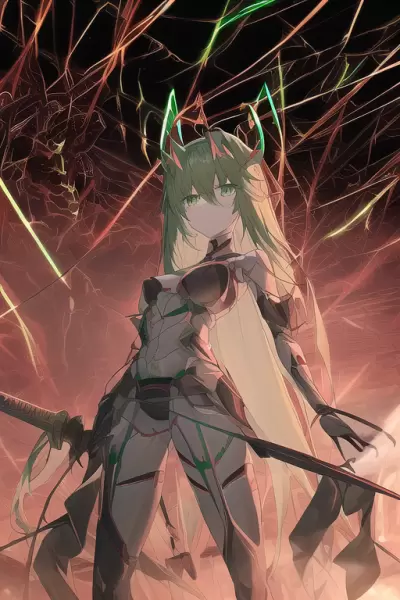 戦うロボット風女の子